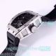 Clone Richard Mille RM 69Ti Silver Bezel Black Rubber Strap Watch (9)_th.jpg